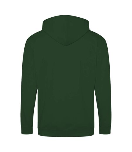 Awdis Plain Mens Hooded Sweatshirt / Hoodie / Zoodie (Forest Green)