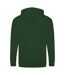 Awdis Plain Mens Hooded Sweatshirt / Hoodie / Zoodie (Forest Green)
