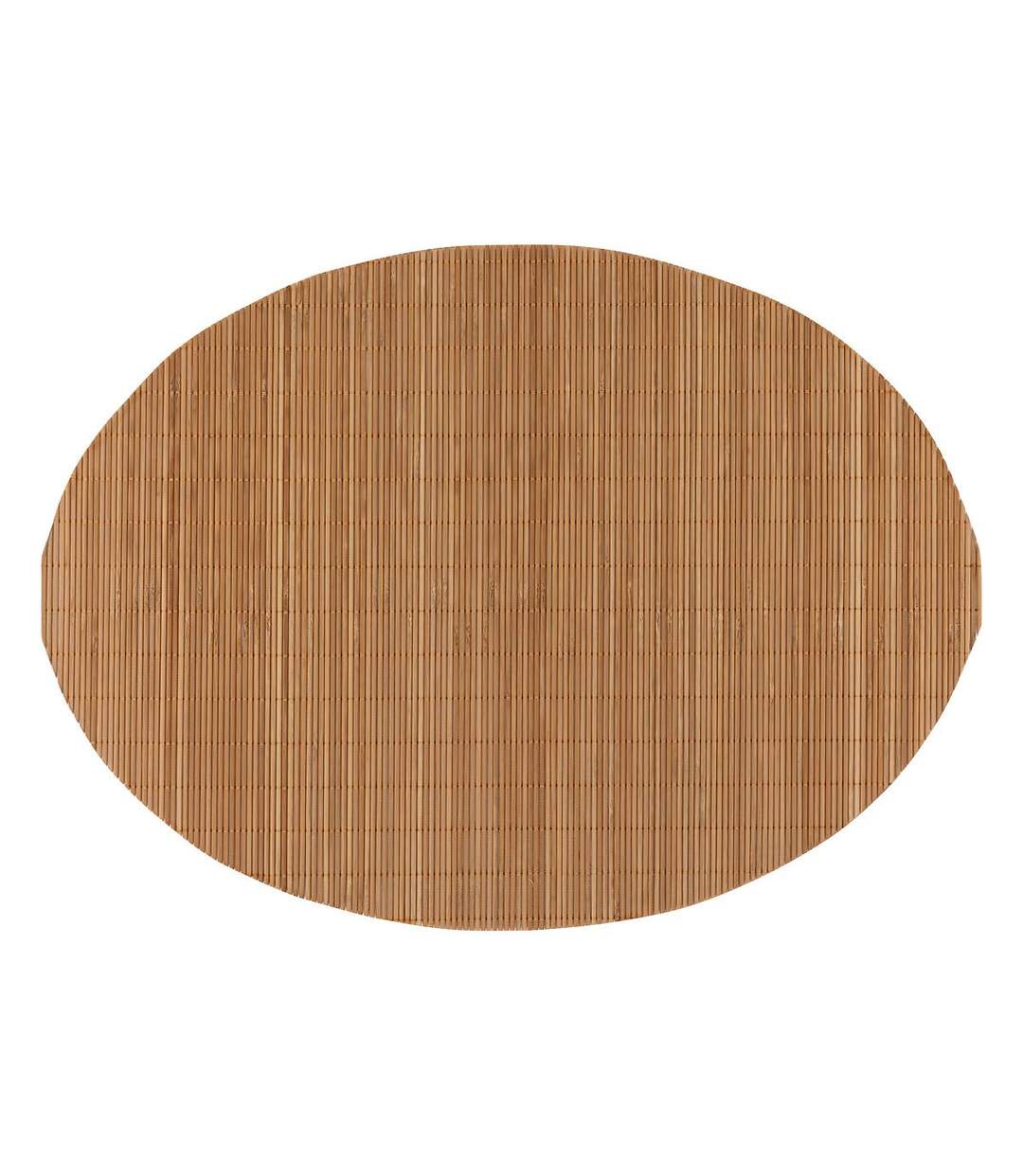 Set de Table Ovale Bambou 35x48cm Naturel-1
