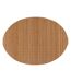 Set de Table Ovale Bambou 35x48cm Naturel-1