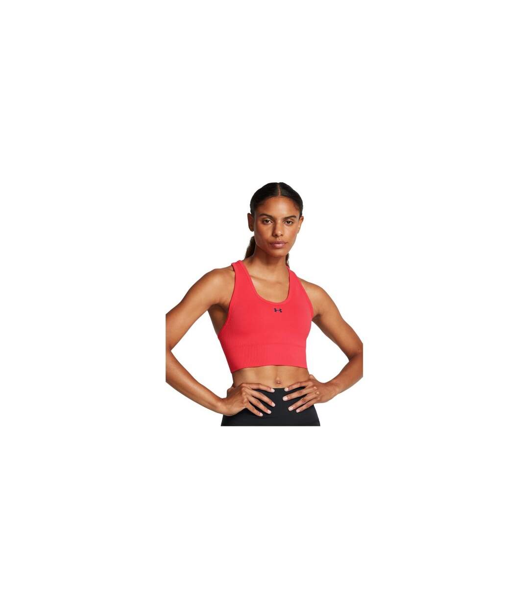 Womens/ladies Vanish Sports Bra Red Under Armour-1