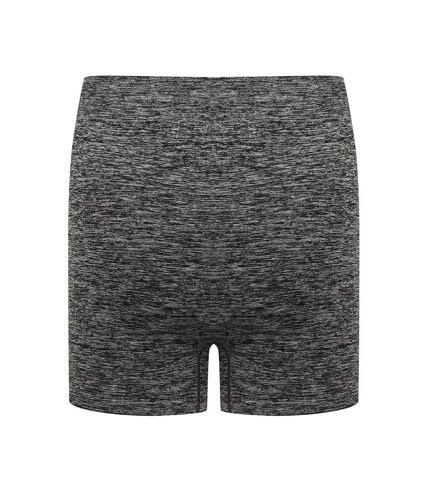Tombo Womens/Ladies Melange Seamless Shorts (Dark Grey Marl) - UTRW9844