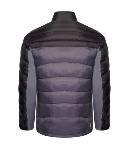 Dare 2B Mens Precipice Insulated Padded Jacket (Black/Ebony Grey)