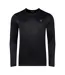 Mens Ventura Grid Crew Neck Fleece Top Black Dare 2B-2