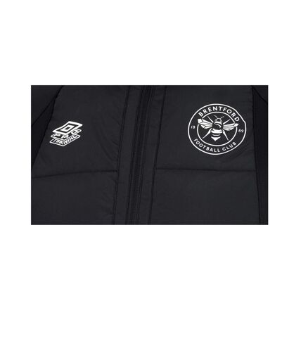 Brentford FC Mens 22/23 Umbro Thermal Jacket (Black)