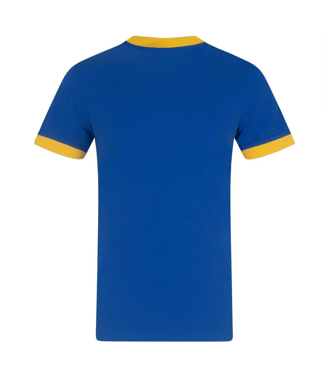 Mens Retro T-shirt Royal Blue Leeds United FC-3