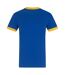 Mens Retro T-shirt Royal Blue Leeds United FC-3