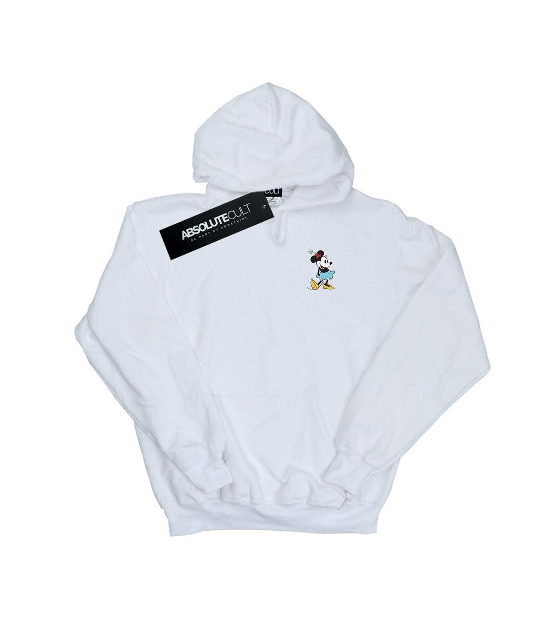 Disney Womens/Ladies Minnie Mouse Kick Chest Hoodie (sweat à capuche avec coup de pied) (Blanc) - UTBI10659-1