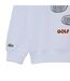 Unisex Adult Motif Pique Relaxed Fit Sweatshirt Blue Lacoste-3