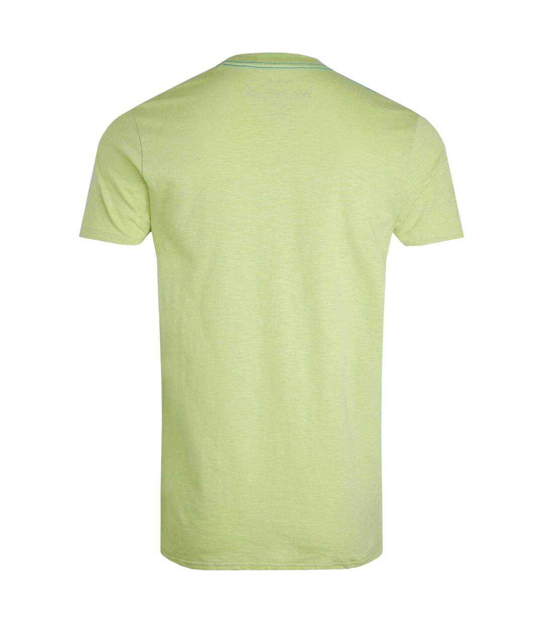 Mens fished branded t-shirt acid lime Weird Fish-2