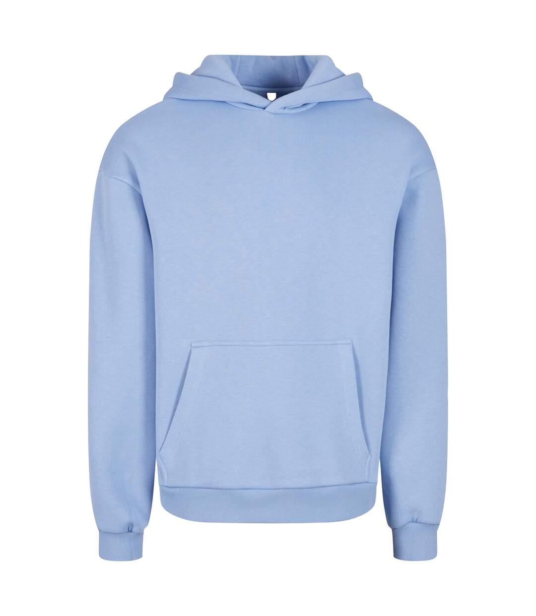 Sweat À Capuche Homme Bleu Pâle Build Your Brand-2