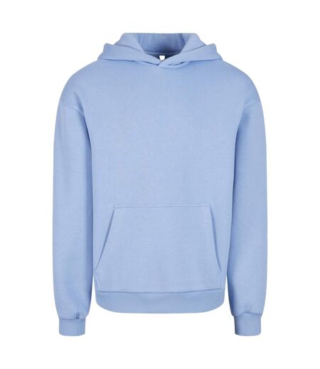 Sweat À Capuche Homme Bleu Pâle Build Your Brand