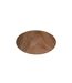 Lot de 6 Assiettes Plates Mood 26cm Marron