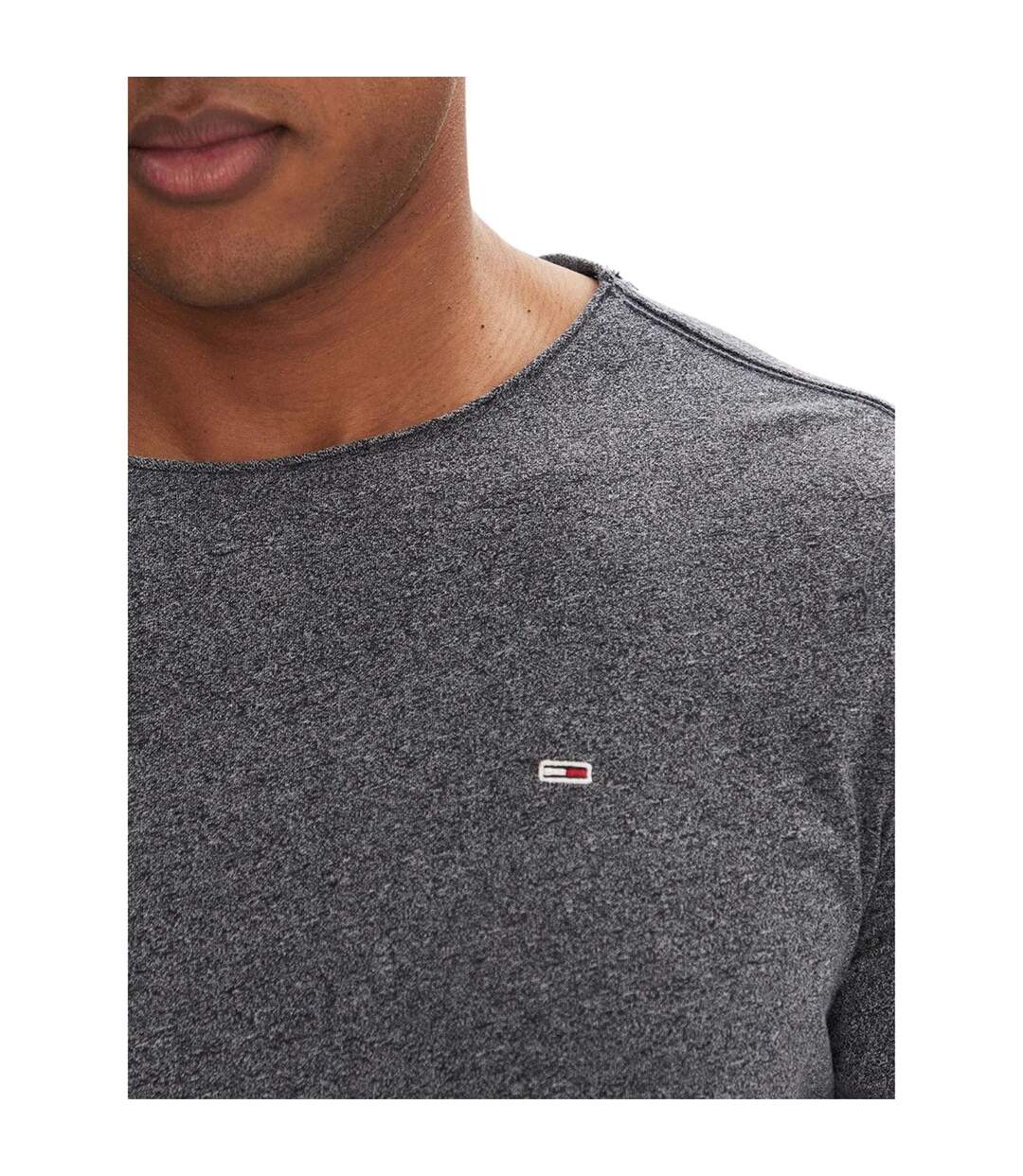 T-shirt Motif/style Logo Homme Bleu Marine Tommy Jeans-4