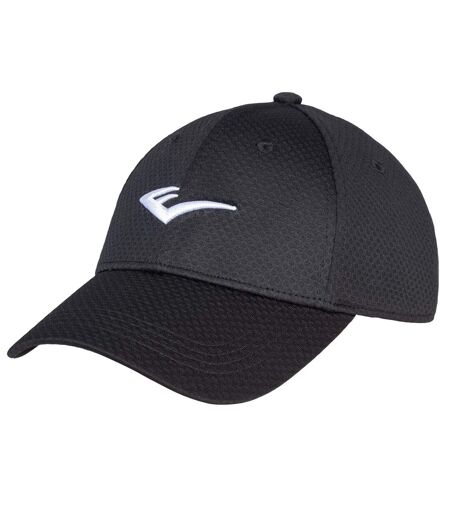 Unisex Adult Embroidered Logo Mesh Cap Black Everlast