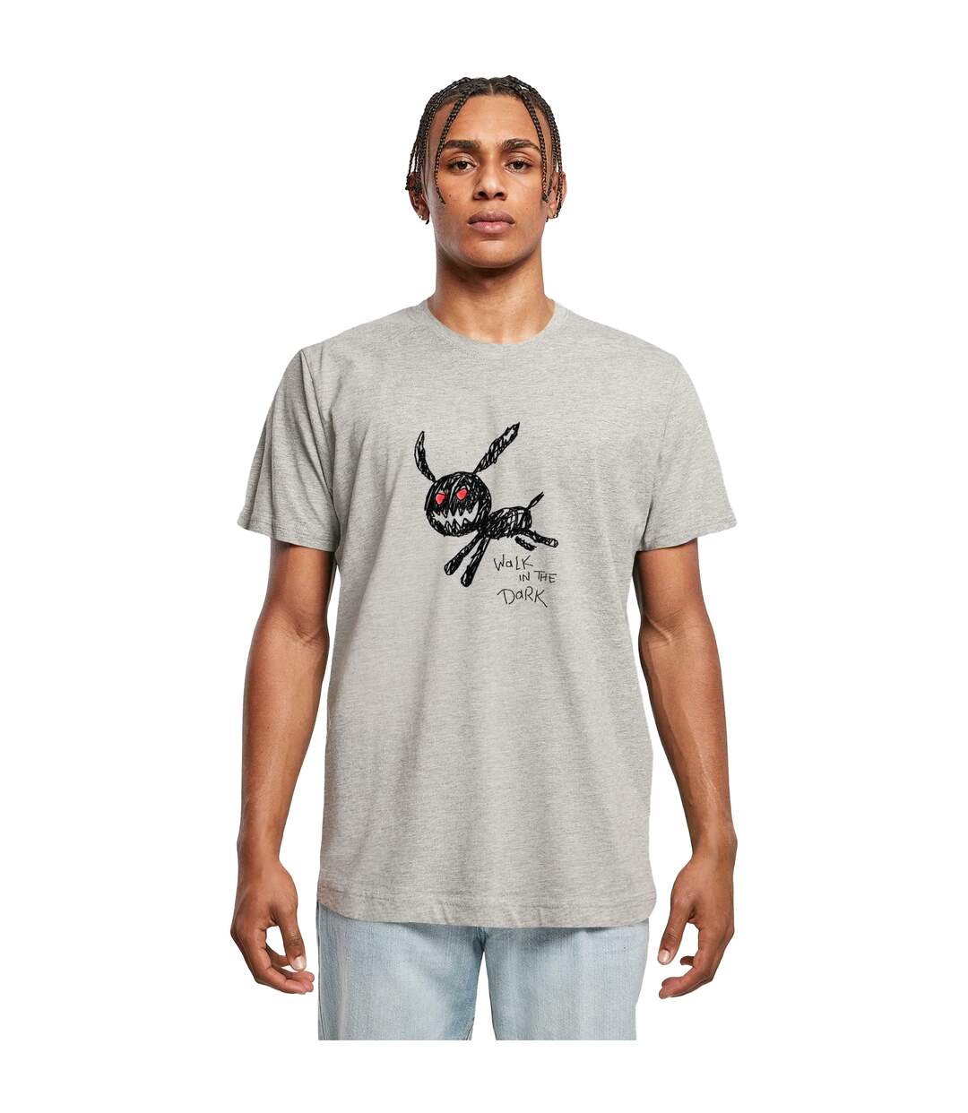Gris Chiné Mister Tee-1