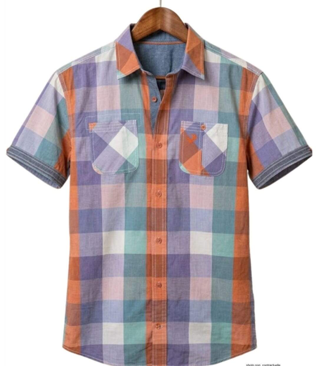 Chemisettes Manches Courtes WINCHESTER TAHITI2 : Le Look Estival Confortable et Soigné-2