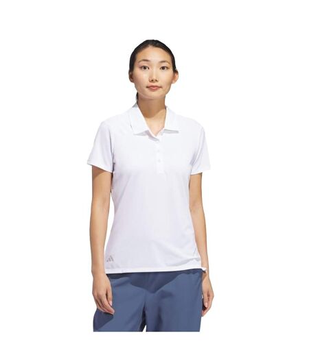 Womens/ladies performance polo shirt white Adidas