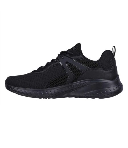 Womens/ladies Bobs Squad Chaos Trainers Black Skechers