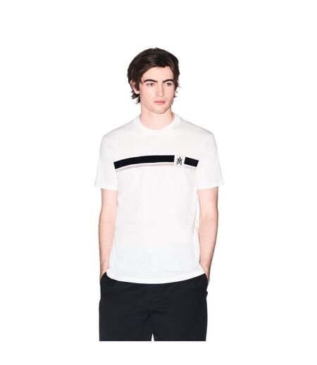 T-shirt Manches Courtes Exchange Homme Blanc Cassé Armani Exchange