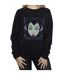 Disney Sweatshirt à tête courte Femme/Ladies Maleficent (Noir) - UTBI12312-3