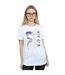 Disney Womens/Ladies Frozen Ice Kingdom Silhouette Cotton Boyfriend T-Shirt (Blanc) - UTBI24886-2