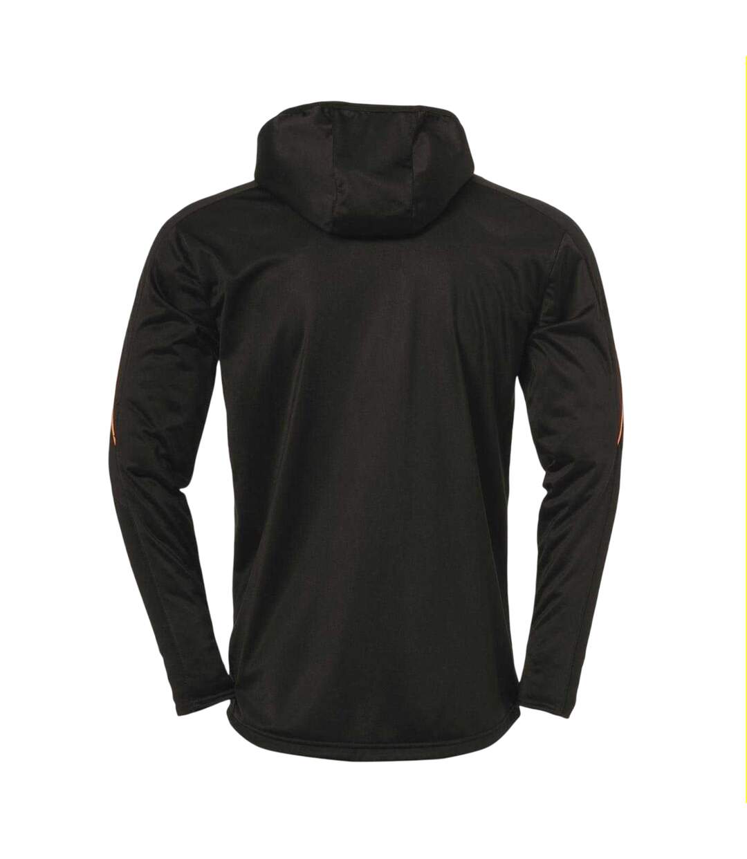 Mens Stream 22 Performance Training Jacket Black Orange UHL Sport-2