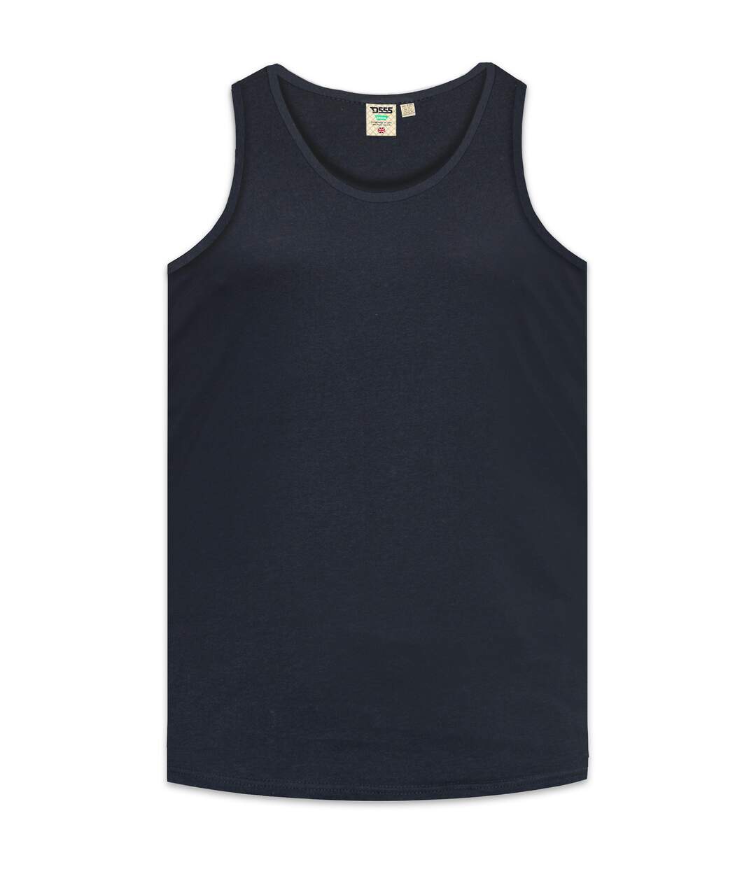 Duke Mens Fabio-1 Kingsize Muscle Vest (Black) - UTDC171-1