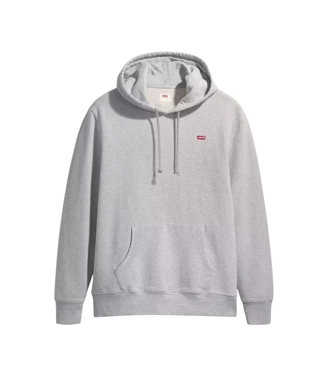 Mens Pullover Hoodie Mid Grey Levis-2