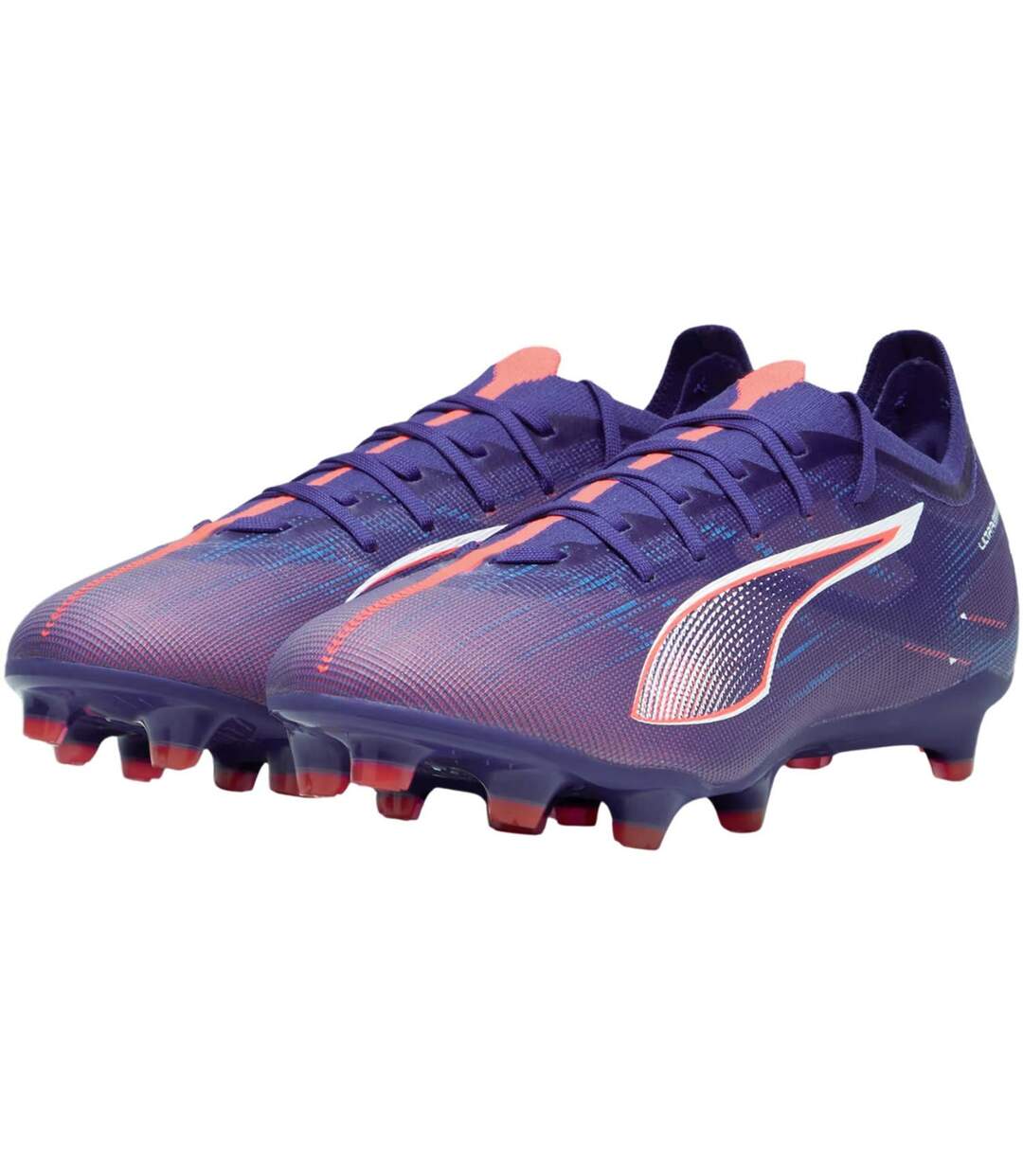 Mens Ultra 5 Match Firm Ground Football Boots Violet Puma-1