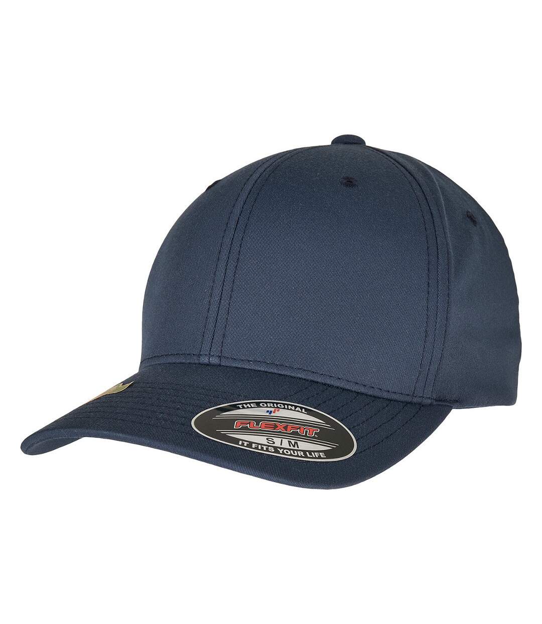 Casquette de baseball flexfit adulte bleu marine Yupoong-1