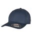 Casquette de baseball flexfit adulte bleu marine Yupoong