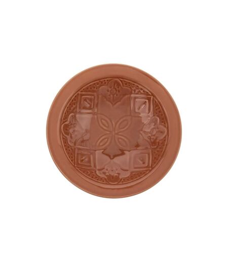 Lot de 6 Assiettes Creuses Faïence Sienna 23cm Terracotta