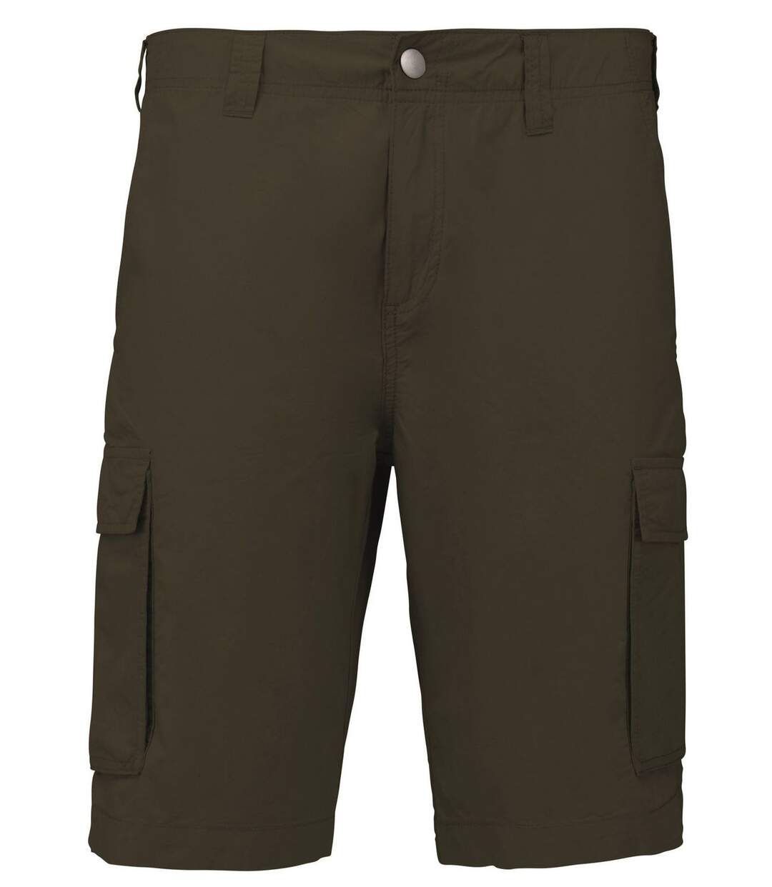 bermuda léger multipoches homme K755 - vert khaki