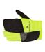 Gant Wind Block Adulte L Noir Jaune Fluo Ronhill-2
