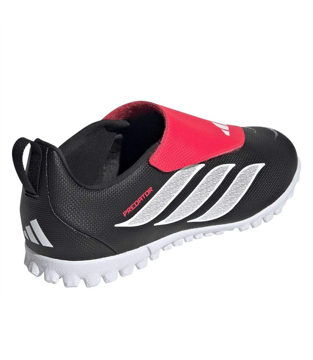 Baskets Predator Club Femme Noir Rouge Adidas-2