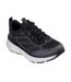 Womens/ladies edgeride power flow trainers black/lavender Skechers-1
