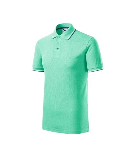 Polo Focus Homme Turquoise Pâle Malfini