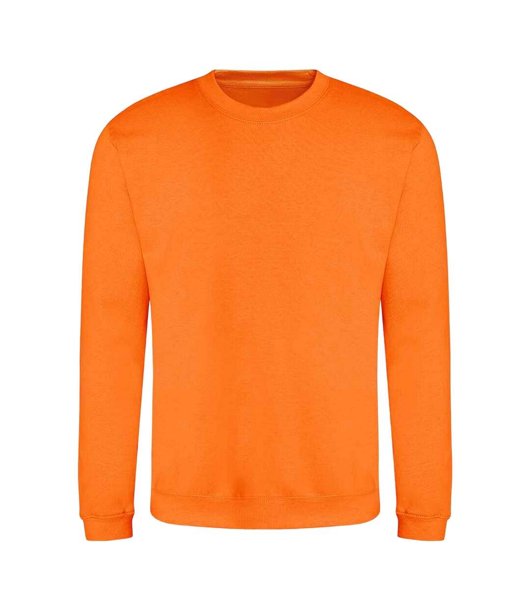 Sweatshirt unisexe orange vif Awdis