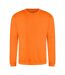 Sweatshirt unisexe orange vif Awdis