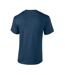 T-shirt Adulte Bleu Marine Chiné Gildan-2