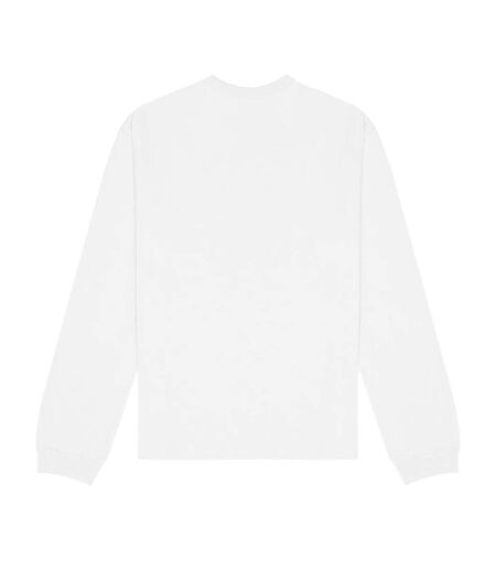Unisex Adult Heavyweight Long-sleeved T-shirt White Bella + Canvas