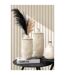Vase Déco en Grès Bay 40cm Blanc-4