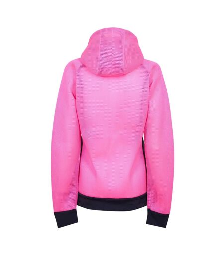 Veste De Survêtement Motif/style À Capuche Femme Rose Foncé Diadora