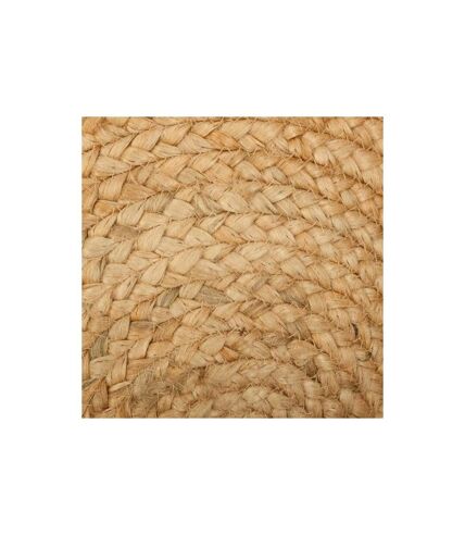 Tapis en Jute Ajouré 120cm Beige