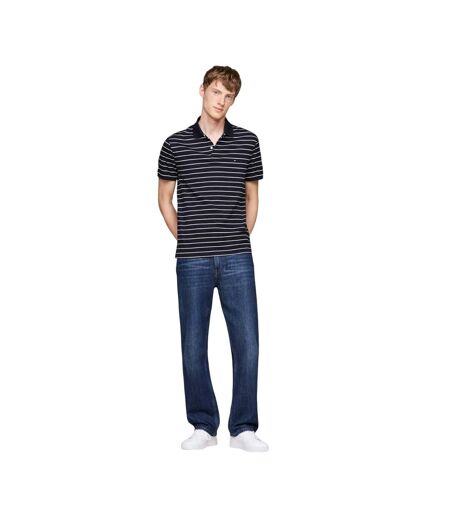 Mens Regular Polo Shirt Blue Tommy Hilfiger