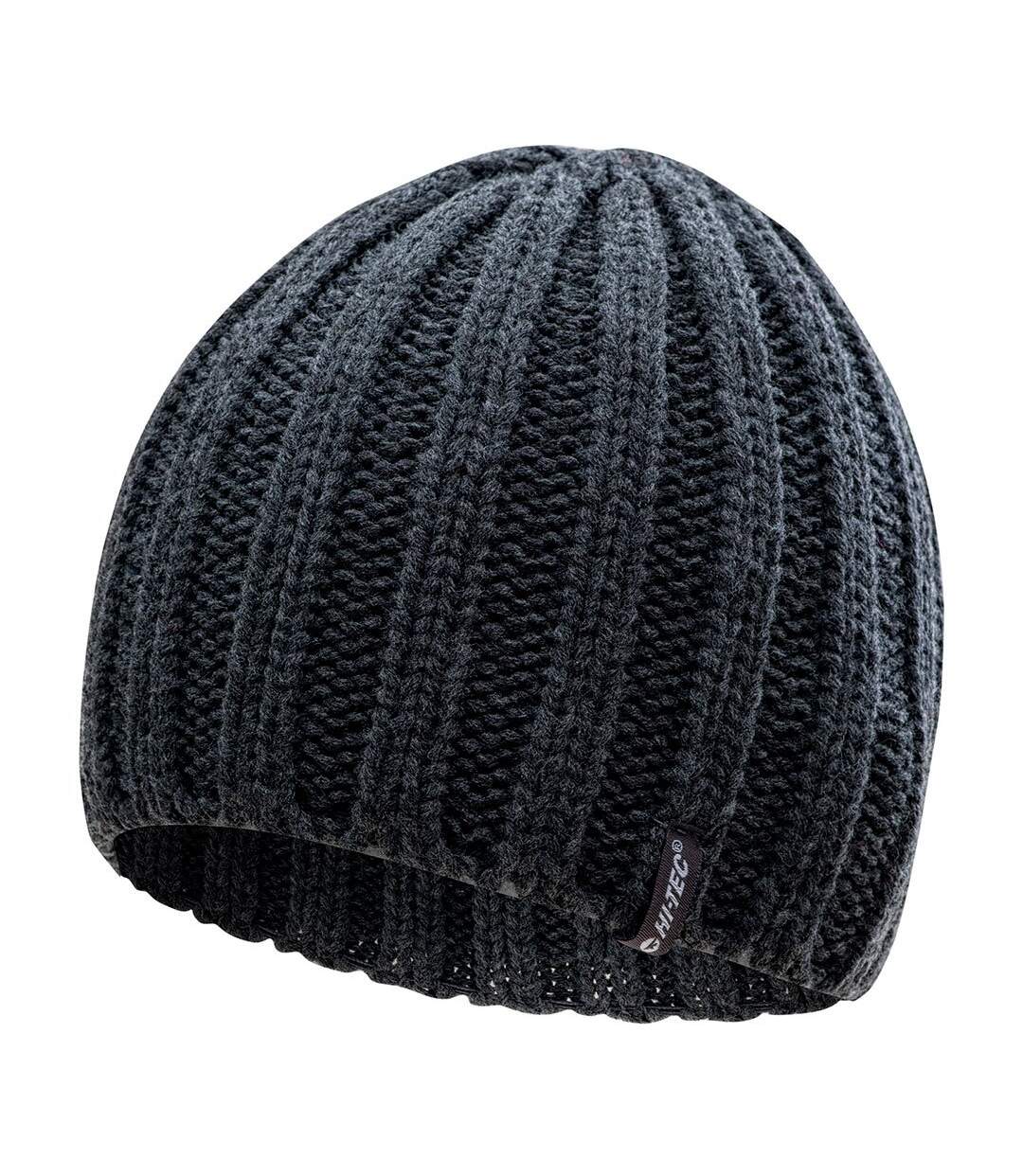 Bonnet Rupert Adulte Gris Foncé Chiné Hi-Tec-1