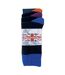 3 Pack Mens Cushioned Anti Blister Dual Layer Hiking Socks-2