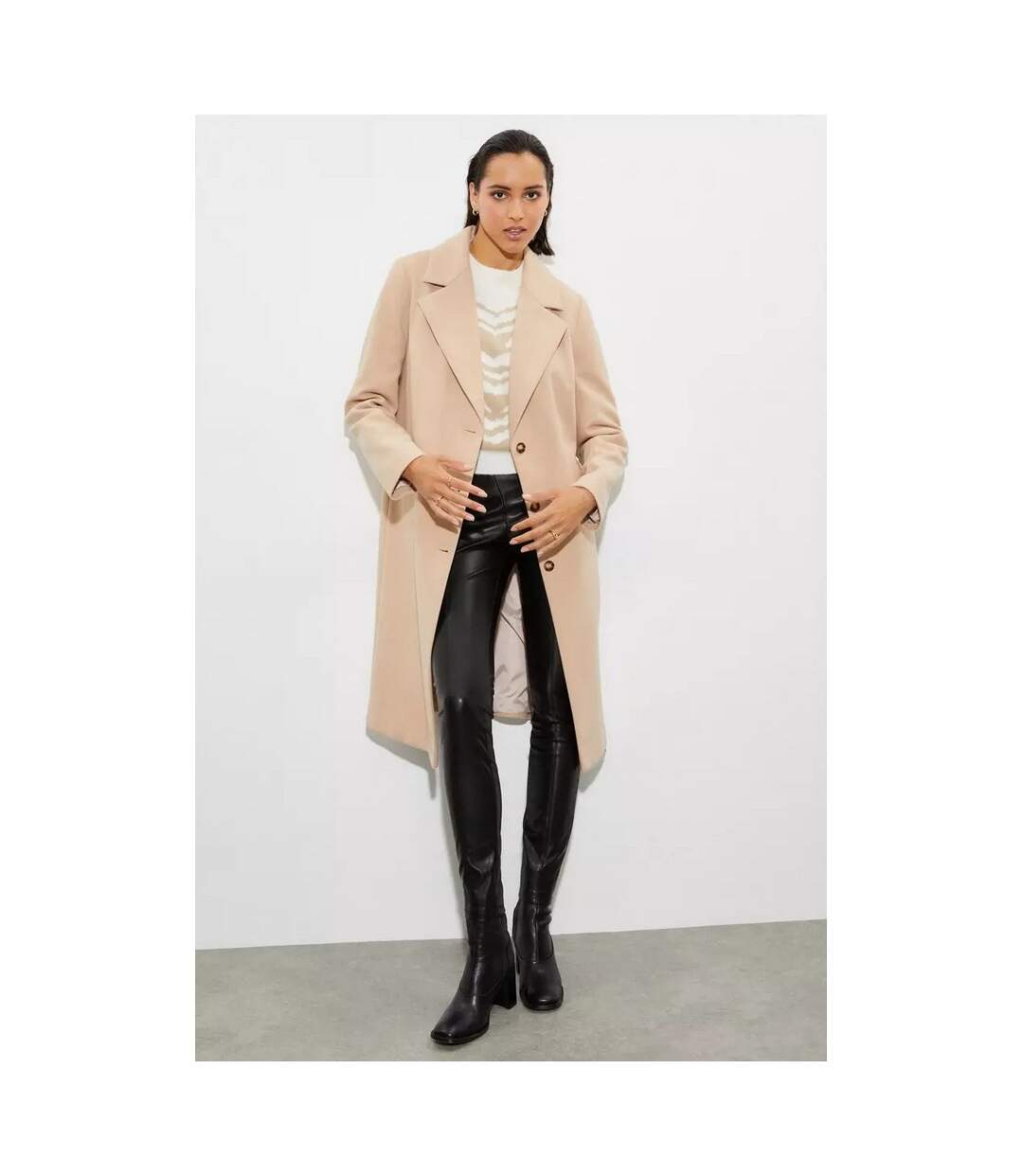 Manteau Femme Brun-beige Dorothy Perkins-1