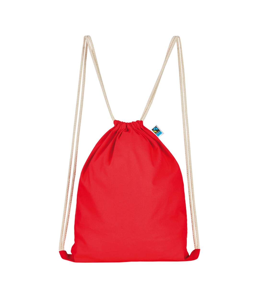 Sac À Cordon 38 Cm X 46 Cm Rouge Printwear-2